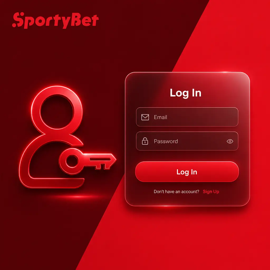 Login screen showing fields to enter mobile number or email and password for account access